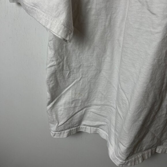 Vintage Y2K Sean John T Shirt White XL Embroidered Graphic Tee 100% Cotton Solid - Picture 6 of 14